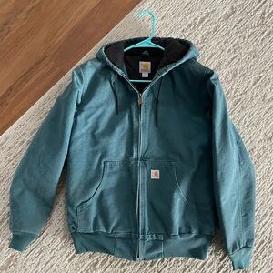 Women’s XS Carhartt Dark Teal Quilted Jacket